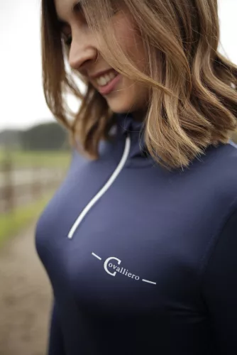 Covalliero ActiveShirt női blúz - kék, XXS