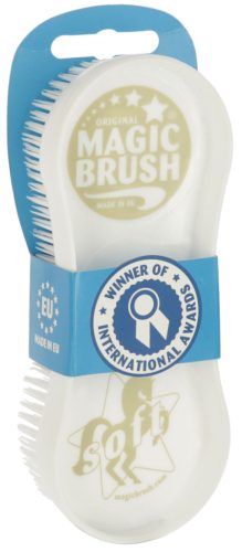 MagicBrush puhakefe - fehér liliom
