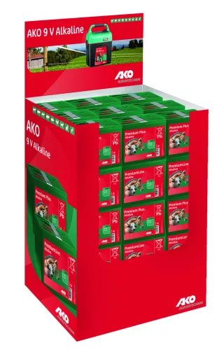 Alkáli szárazelem 9 V - 55 Ah