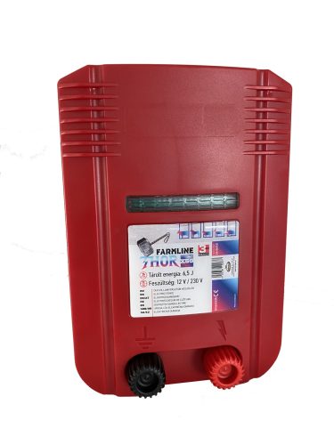 Farmline Thor X50 villanypásztor készülék - 230 V / 12 V, 6,5 J