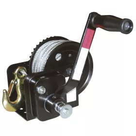   Hand Winch kötélcsörlő - 20 m-es kötéllel és automata fékkel, max 750 kg
