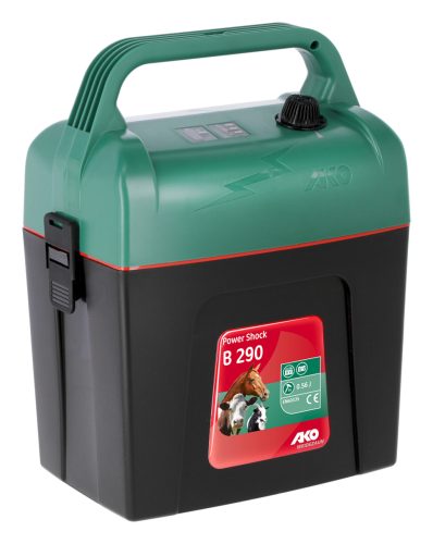 Power Shock B 290 villanypásztor készülék - 9 V, 15 Ah AGM akkumulátor