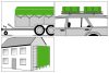 PolyGuard takaróponyva - 110 - 120 gr / m2, 6 x 8 m