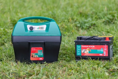 AKO Mobil Power AD 5000 digitális villanypásztor készülék - 12 V, 7,4 J