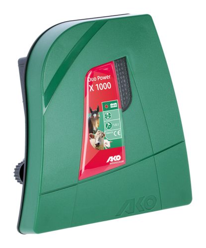 AKO Duo Power X 1000 villanypásztor készülék - 230 V / 12 V, 1,6 J