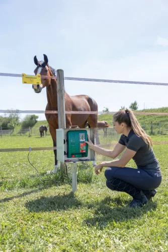 Duo Power Xi 8000 villanypásztor készülék - 230 V / 12 V, 11,7 J