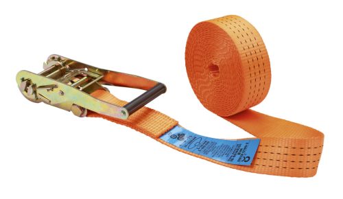 Rakományrögzitő - narancs, 50 mm / 8 m; 2000 / 4000 kg
