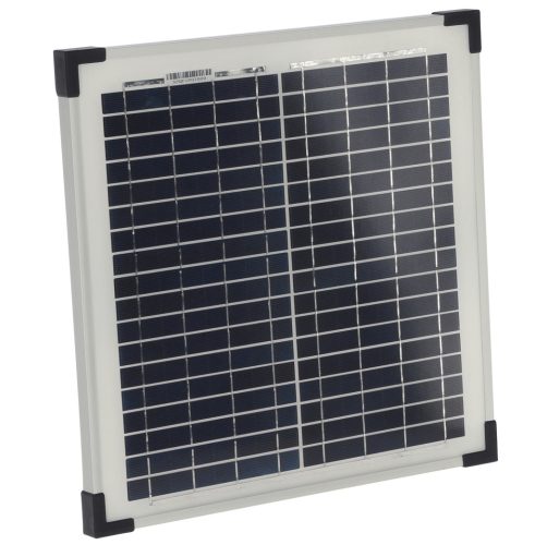 15 wattos szolármodul Duo Power X és Savanne villanypásztor készülékekhez - töltésvezérlővel