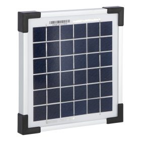   5 Wattos szolárkészlet villanypásztor rendszerhez tartóval és 15 Ah AGM akkuval