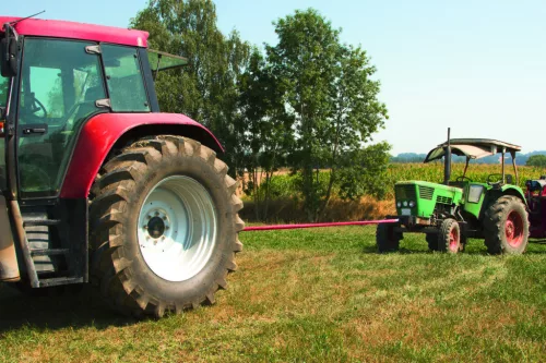 Vontatókötél - piros 6 m, 35000 kg