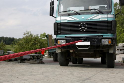 Vontatókötél - piros, 10 m, 35000 kg