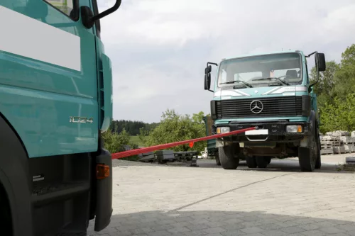 Vontatókötél - piros, 10 m, 35000 kg