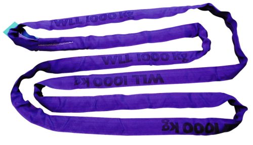 Emelő hurok - 1 to., 2 m / 4 m, ibolyakék