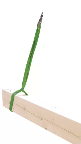 Emelő hurok - 2 to., 1,5 m / 3 m, zöld