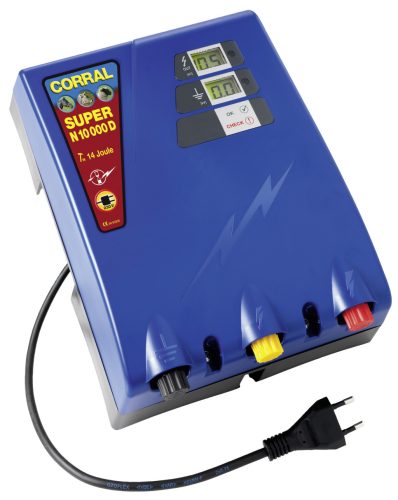 Corral Super N 10000 digitális villanypásztor készülék - 230 V, 14 J
