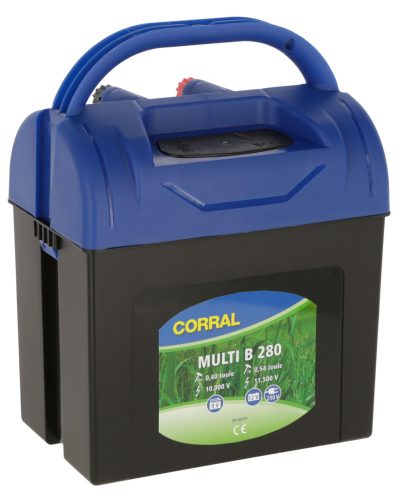 Corral Multi B 280 villanypásztor készülék - 9 V / 12 V / 230 V, 0,54 J
