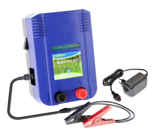 Corral Super NA 200 villanypásztor készülék - 230 V / 12 V, 2,6 J