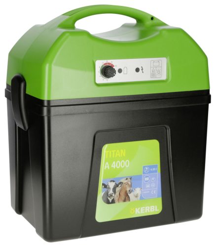 KERBL Titan A 4000 villanypásztor készülék - 12 V, 4 J
