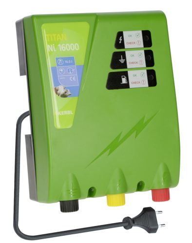 KERBL TITAN Ni 16000 villanypásztor készülék - 230 V, 16 J
