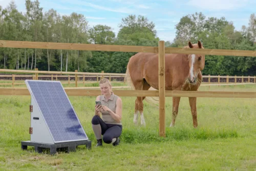 AKO SolarStation L - X5000 smart készülékkel