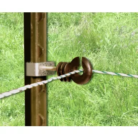   Villanypásztor vezeték- és sarokszigetelő készlet T-karóhoz