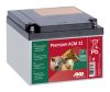 Premium AGM akkumulátor villanypásztor készülékekhez - 12 V, 32 Ah