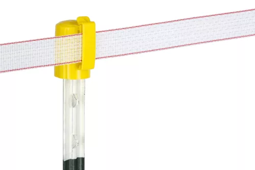 T-karó fejszigetelő villanypásztor rendszerekhez - sárga