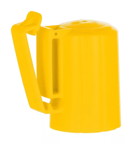 T-karó fejszigetelő villanypásztor rendszerekhez - sárga