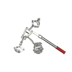 Láncfeszítő villanypásztor huzalokhoz, vezetékekhez