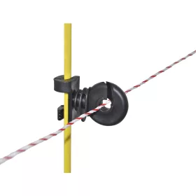   Ovális karóra felpattintható kiegészítő villanypásztor szigetelő - 25 db/cs