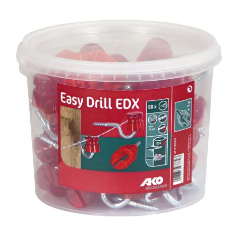 Premium EDX villanypásztor szigetelőgomba behajtófejjel - 50 db/cs