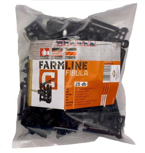 FarmLine Fibula C facsavaros villanypásztor szigetelő - 25 db/cs