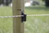 AKO Easy Tape pattanózáras szigetelő - max. 40 mm-es villanypásztor szalaghoz, 25 db/cs