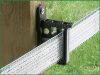 AKO Easy Tape pattanózáras szigetelő - max. 40 mm-es villanypásztor szalaghoz, 25 db/cs