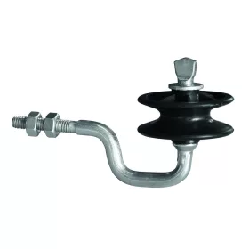   Metrikus menetes sarokszigetelő villanypásztor vezetékhez és kötélhez - 25 db/cs