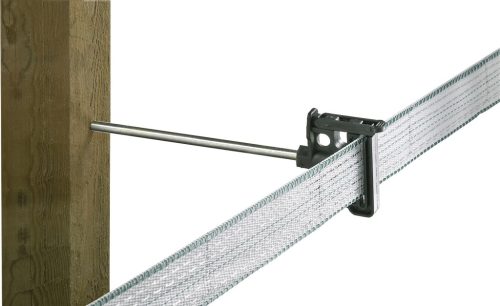 Maxi Tape pattanózáras távtartós facsavaros szigetelő - max. 20 mm széles villanypásztor szalaghoz, 10 db/cs
