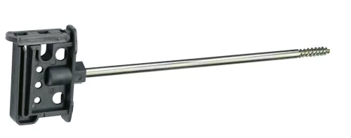 Maxi Tape pattanózáras távtartós facsavaros szigetelő - max. 20 mm széles villanypásztor szalaghoz, 10 db/cs