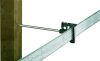 Maxi Tape pattanózáras távtartós facsavaros szigetelő - max. 20 mm széles villanypásztor szalaghoz, 10 db/cs