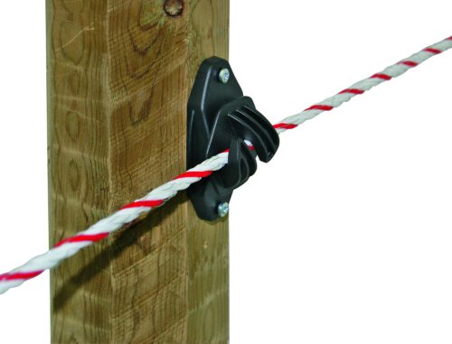Euro Cord csavarozható villanypásztor szigetelő vezetékhez és max. 10 mm-es szalaghoz - 50 db/cs