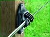 Euro Cord csavarozható villanypásztor szigetelő vezetékhez és max. 10 mm-es szalaghoz - 50 db/cs