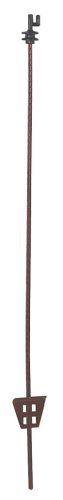 Acél villanypásztor karó fejszigeteléssel - 105 cm, 10 db/cs
