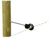 AKO távtartós villanypásztor körszigetelő facsavaros menettel - 22 cm, 10 db/cs