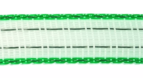 STAR DeLuxe villanypásztor szalag - fehér/zöld, 20 mm x 200 m
