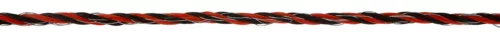 AKO PremiumLine villanypásztor kötél - narancs/barna, 400 m x 6,5 mm, 0,1 ohm/m, 400 kg
