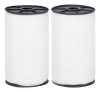 AKO Economyline villanypásztor szalag - fehér, 2 x 200m, 10mm, 11 ohm/m, 60 kg