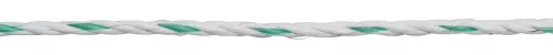 AKO PremiumLine villanypásztor kötél - zöld/fehér, 400 m x 6,5 mm, 0,1 ohm/m, 400 kg
