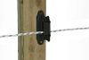 AKO PremiumLight villanypásztor vezeték - fehér/kék, 6 mm, 400 m, 3x0,2 mm SSW, 2x0,25 mm CU