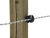 AKO PremiumLight villanypásztor vezeték - fehér/kék, 6 mm, 400 m, 3x0,2 mm SSW, 2x0,25 mm CU