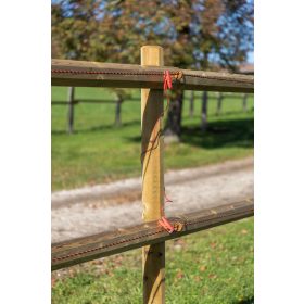   AKO villanypásztor csatlakozó kábel - 60 cm, 2 krokodilcsipesszel