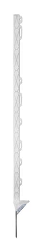 Titan PLUS műanyag villanypásztor karó - fehér, 110 cm, 5 db/cs